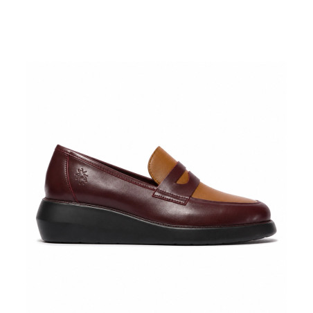 Mocasines FLY LONDON BLAR513FLY Burdeos Cuero