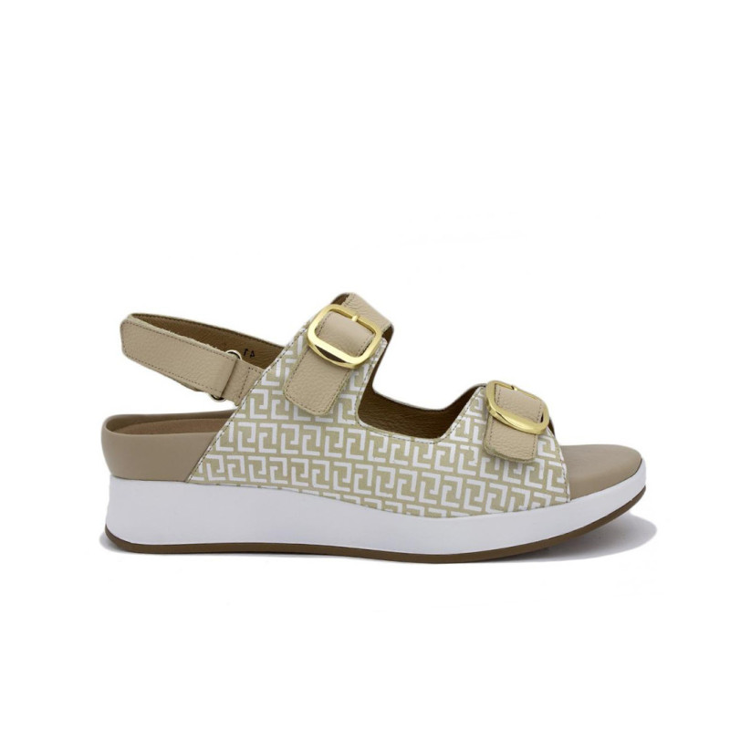 Sandalia PIESANTO 250427 Estampado Beig