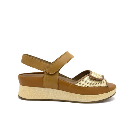 Sandalia PIESANTO 250402 Trenzado Beig