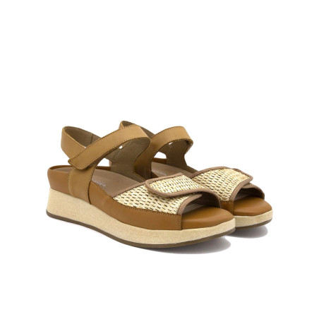 Sandalia PIESANTO 250402 Trenzado Beig