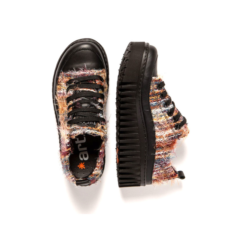 Zapato ART 1518S BRIGHTON Fantasy Torun Black