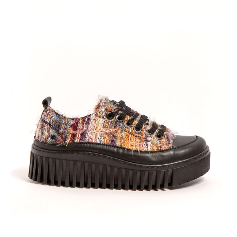 Zapato ART 1518S BRIGHTON Fantasy Torun Black