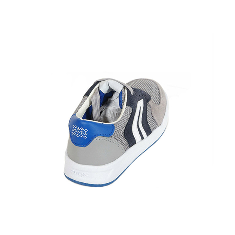Deportivas GEOX J ROLK B. B-MESH+SUEDE J620SB 01422 CD665 Gris Marino