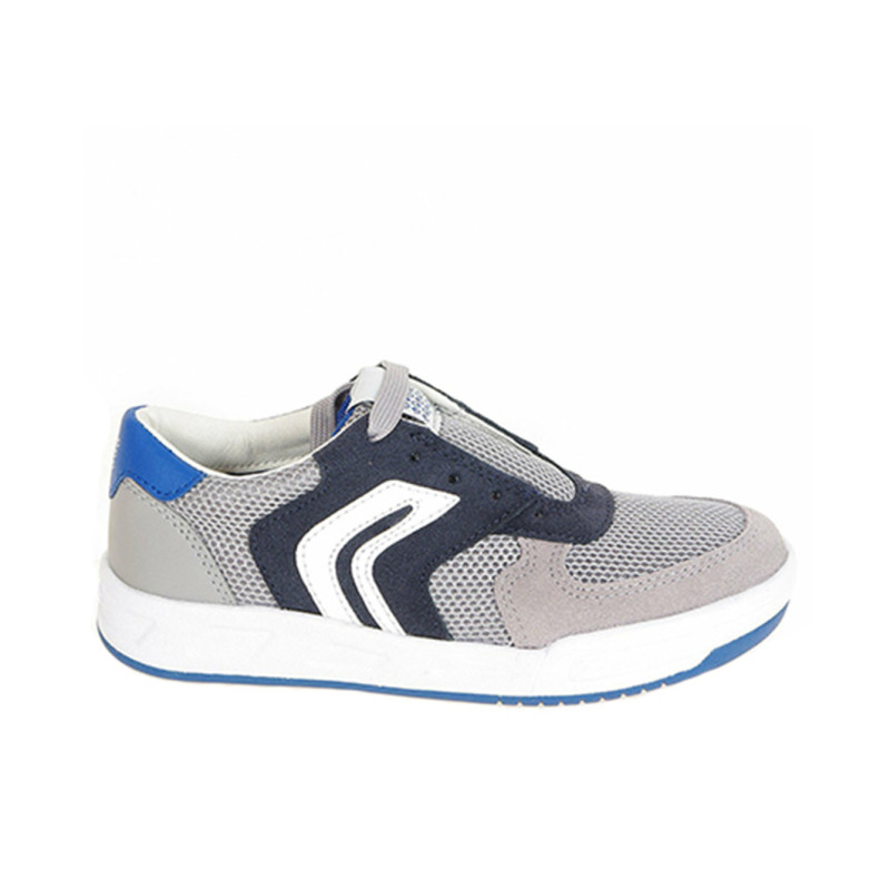 Deportivas GEOX J ROLK B. B-MESH+SUEDE J620SB 01422 CD665 Gris Marino