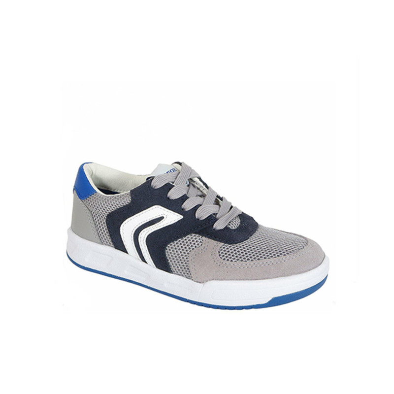 Deportivas GEOX J ROLK B. B-MESH+SUEDE J620SB 01422 CD665 Gris Marino